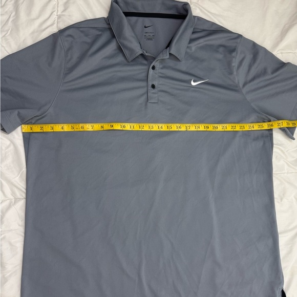 Nike Men's Gray Polo Shirt Size XXL - Picture 3 of 8